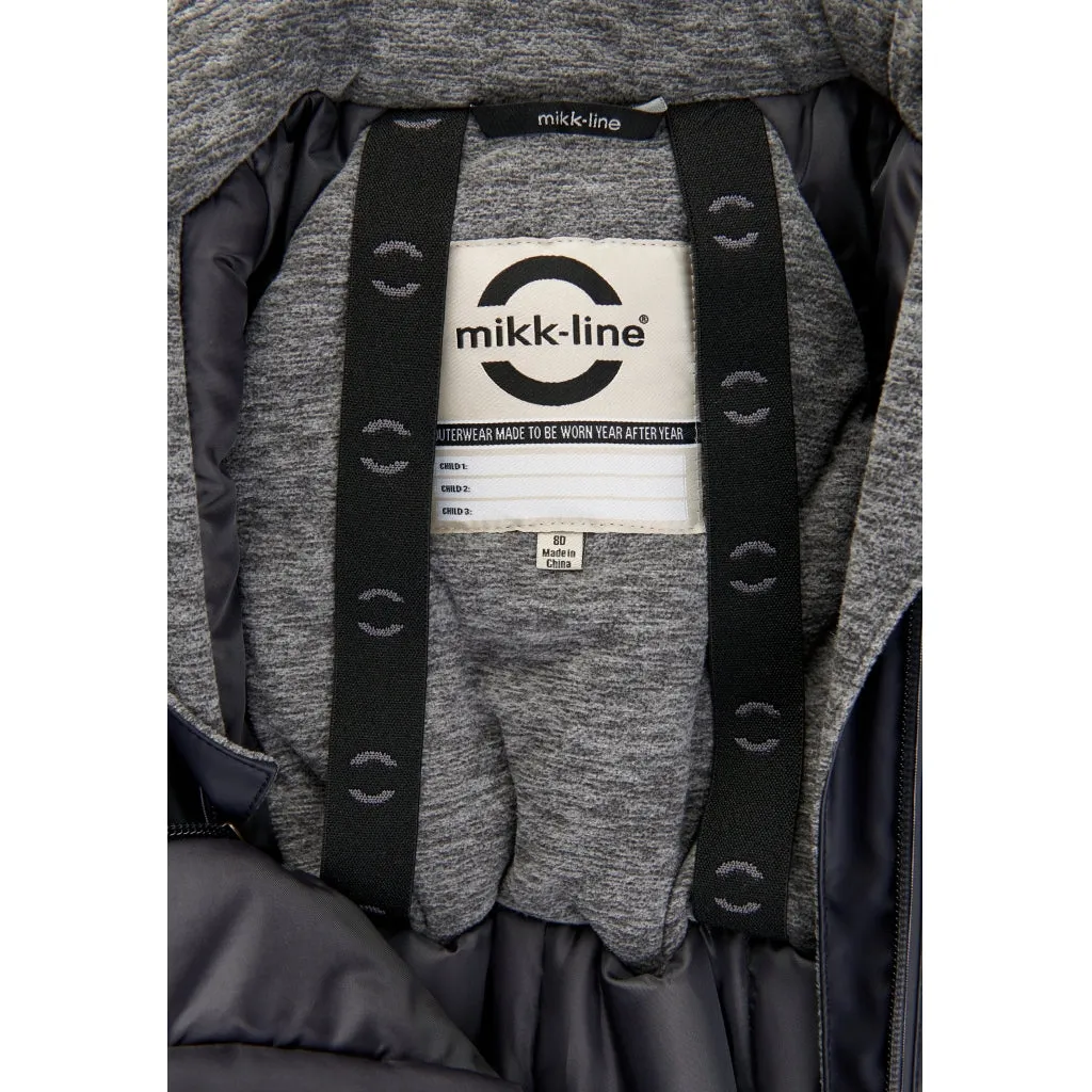 Baby PU Snowsuit - Dark Navy