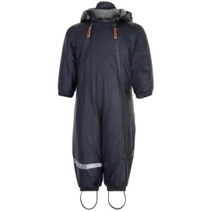 Baby PU Snowsuit - Dark Navy