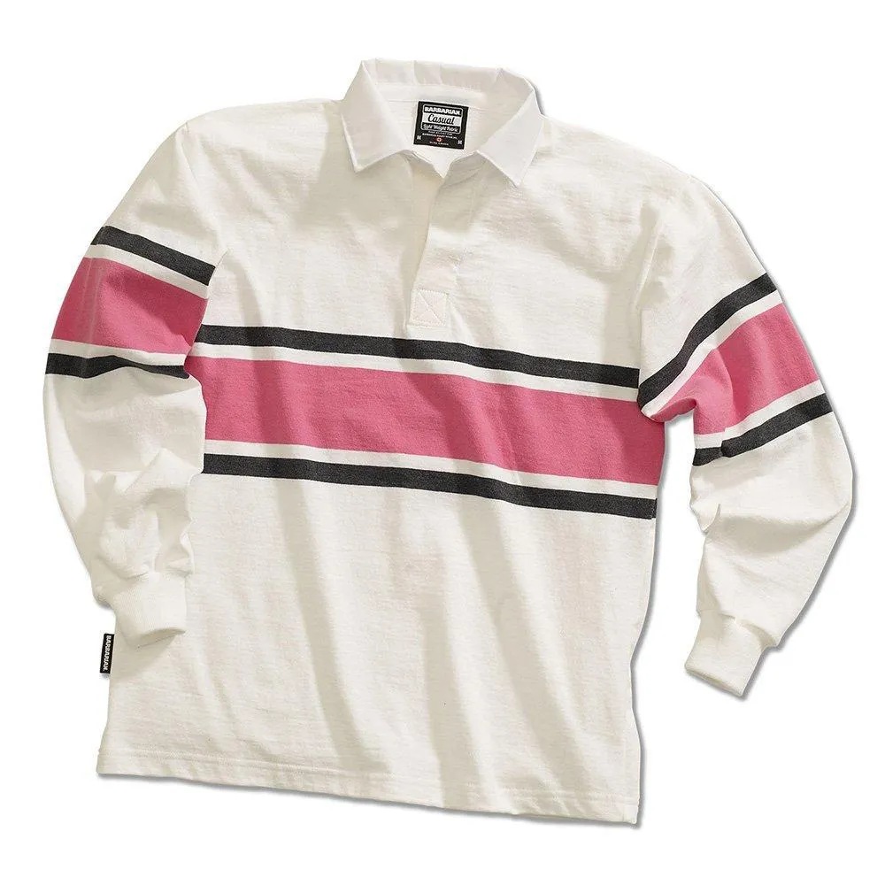 Barbarian Casual Weight Acadia Stripe Rugby Jersey