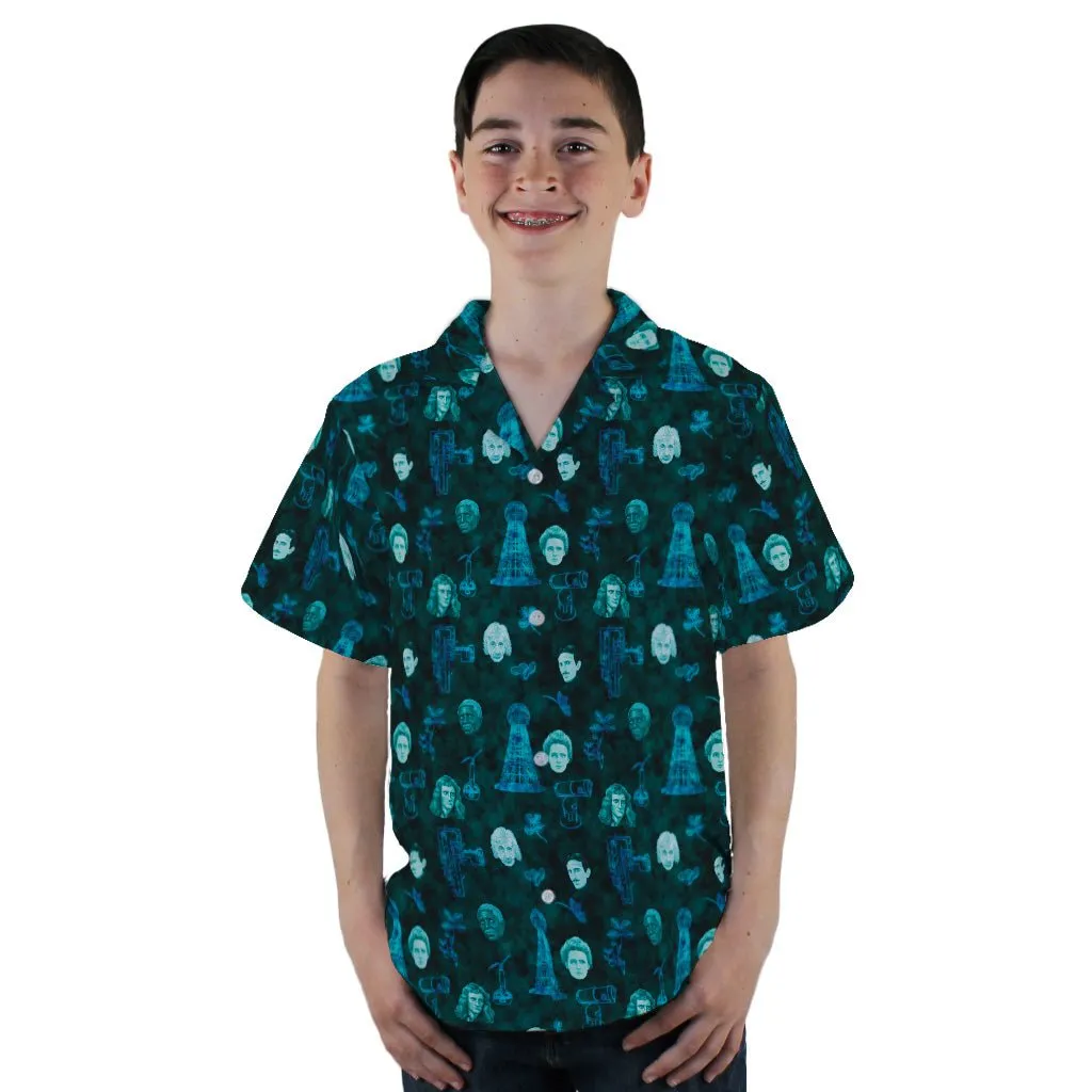 Eerie Science Legends Youth Hawaiian Shirt