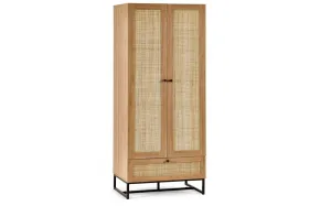 Julian Bowen Padstow Wardrobe - Oak