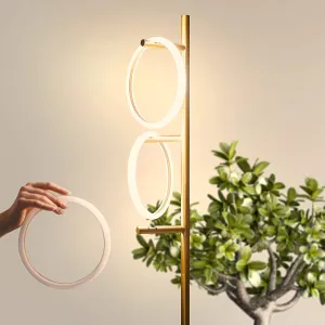 LED Tree Floor Lamp - Unique Design Matches Modern