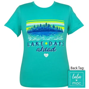 Lulu Mac 84- Lake Days SS-Heather Sea Green