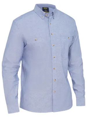 Men's Chambray Shirt Long Sleeve - BS6407