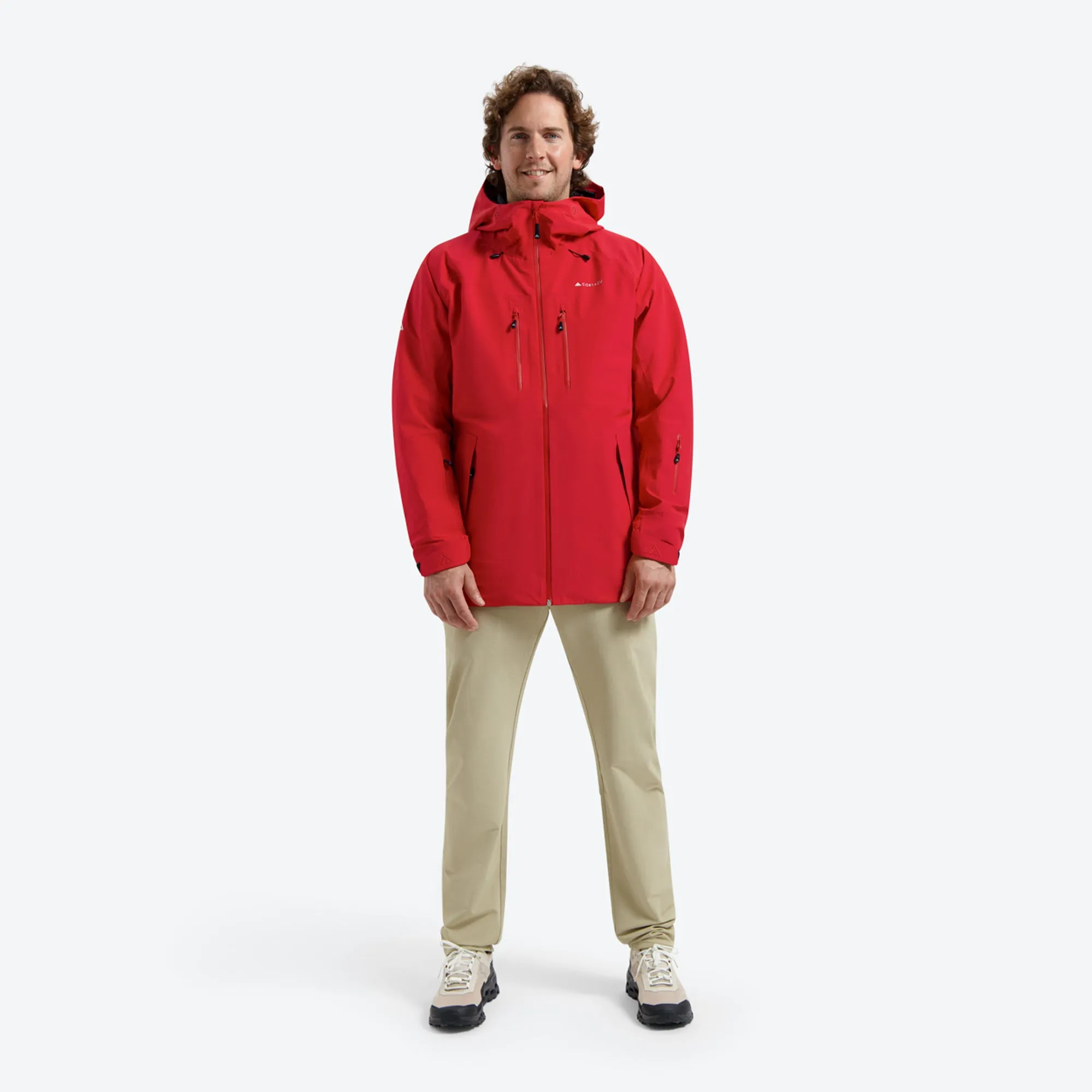 Mountain Hardshell Jacket Red | Mens