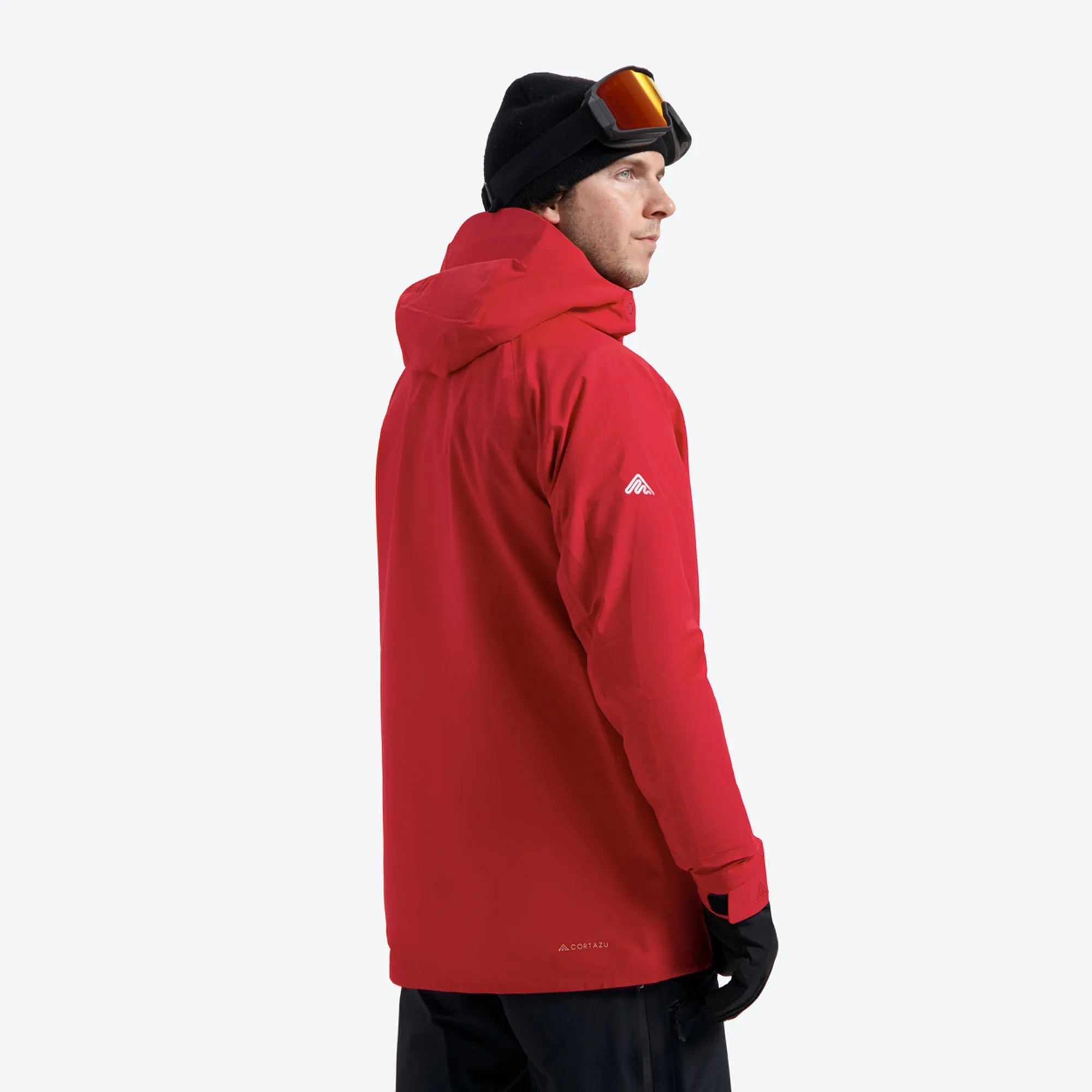 Mountain Hardshell Jacket Red | Mens