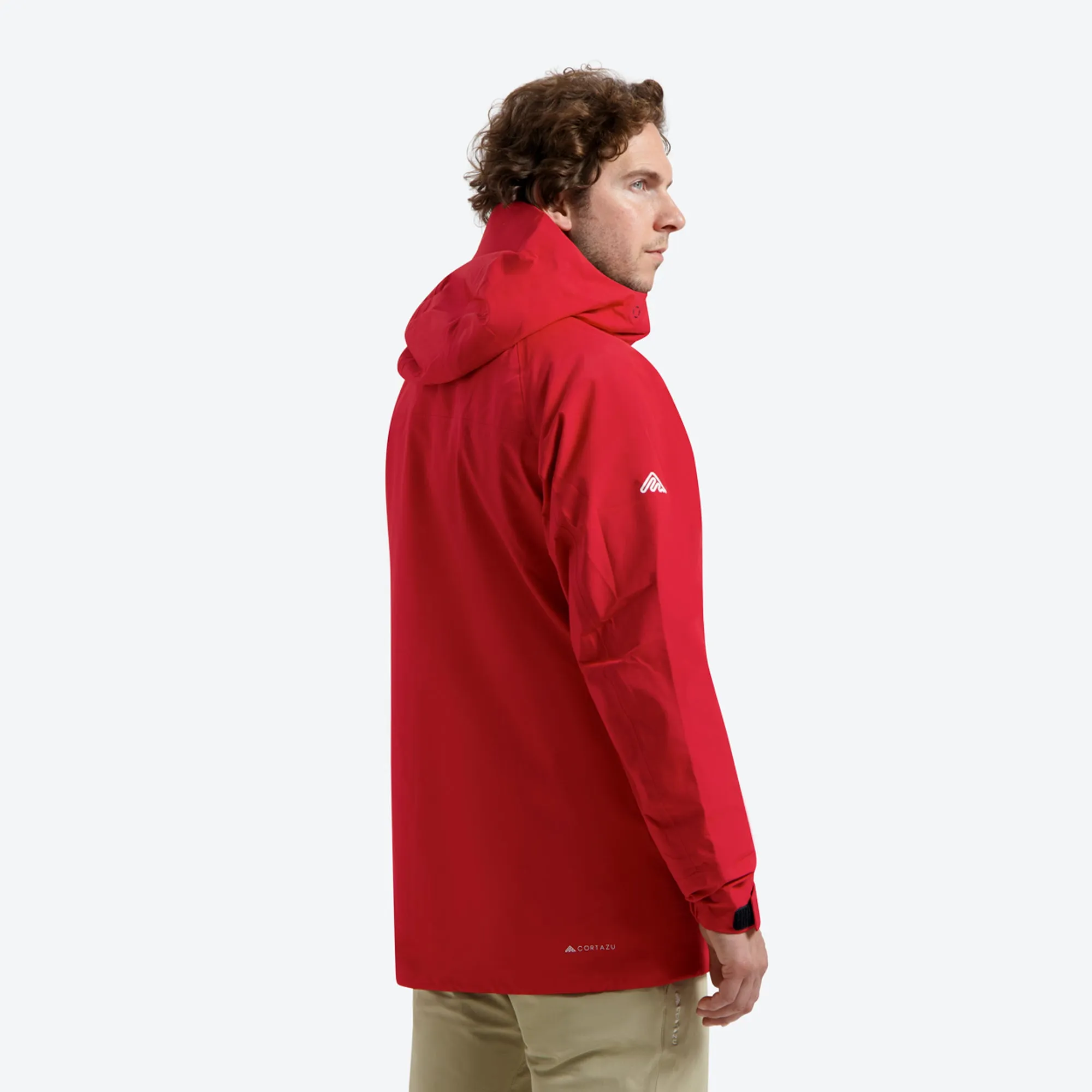 Mountain Hardshell Jacket Red | Mens