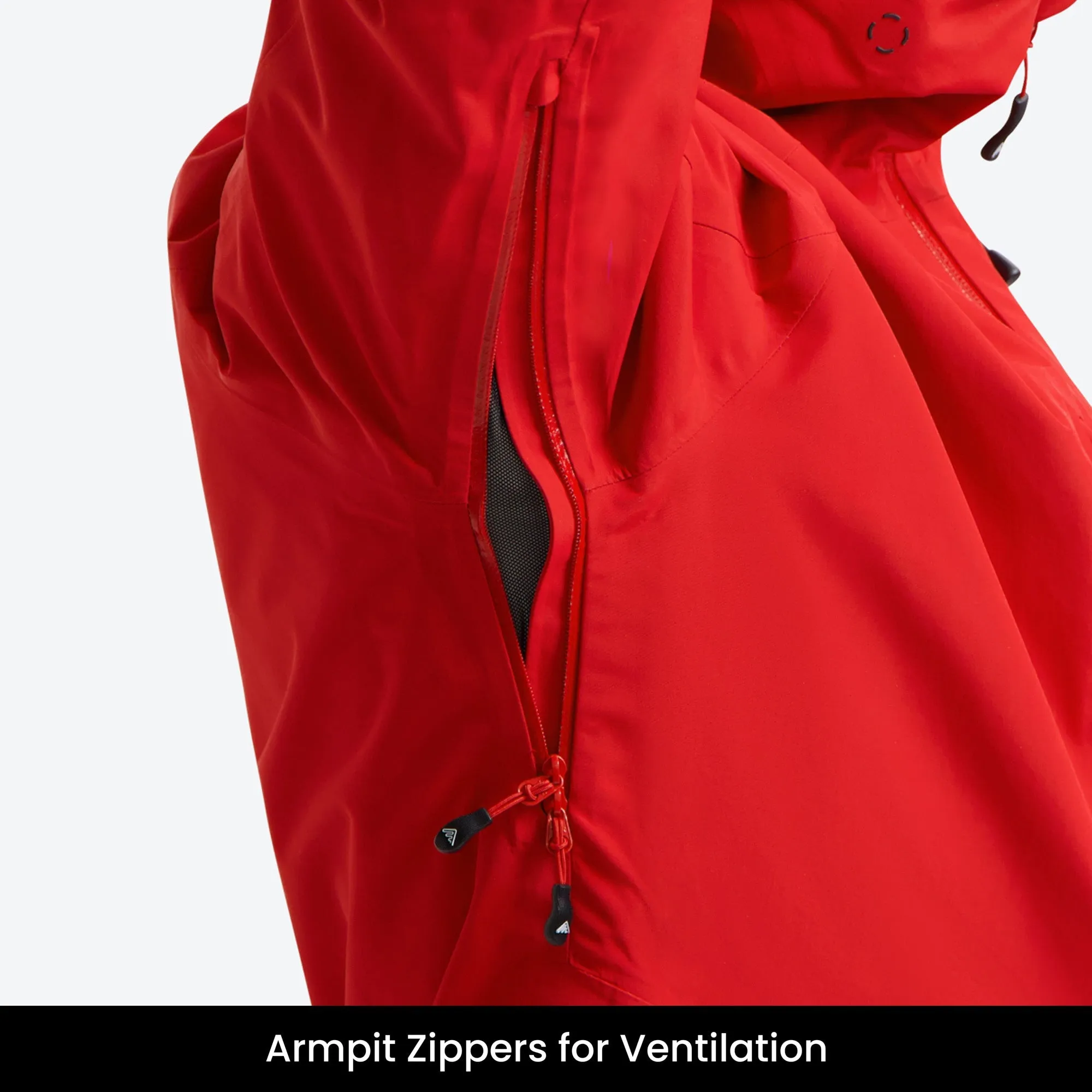 Mountain Hardshell Jacket Red | Mens