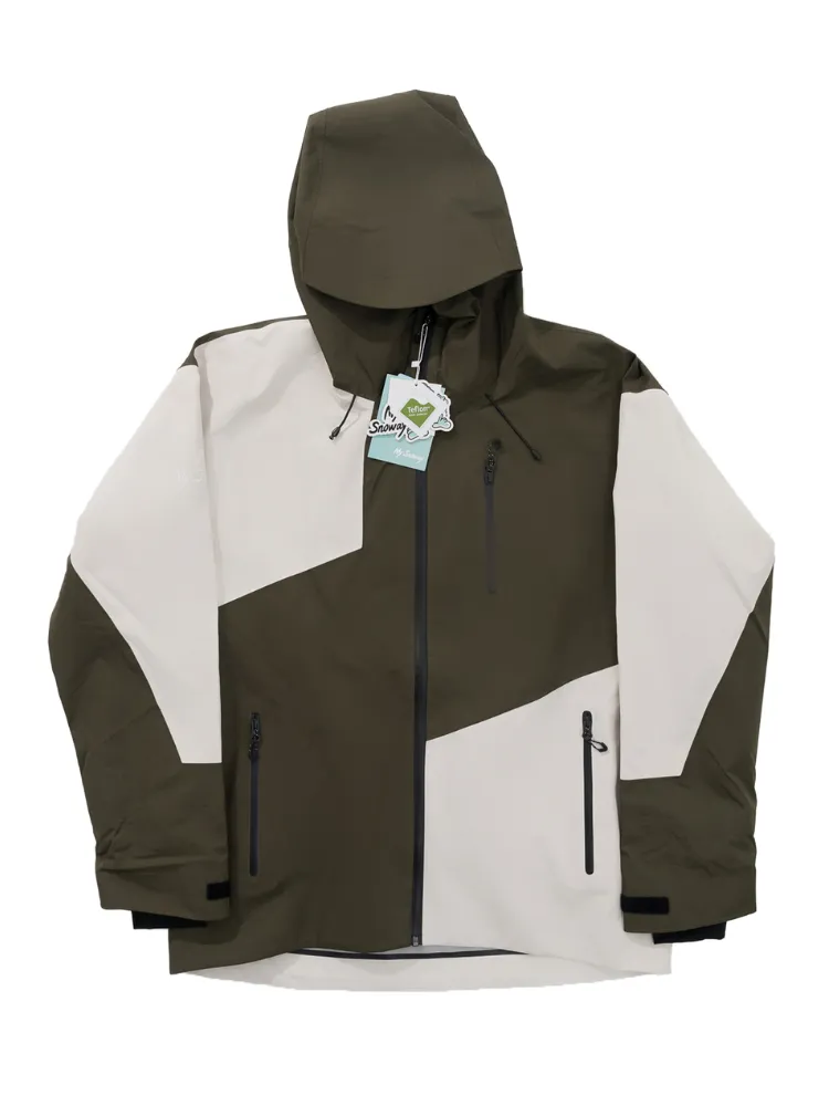 MYSNOWAY Mountain Green 3L Snow Jacket - Men's