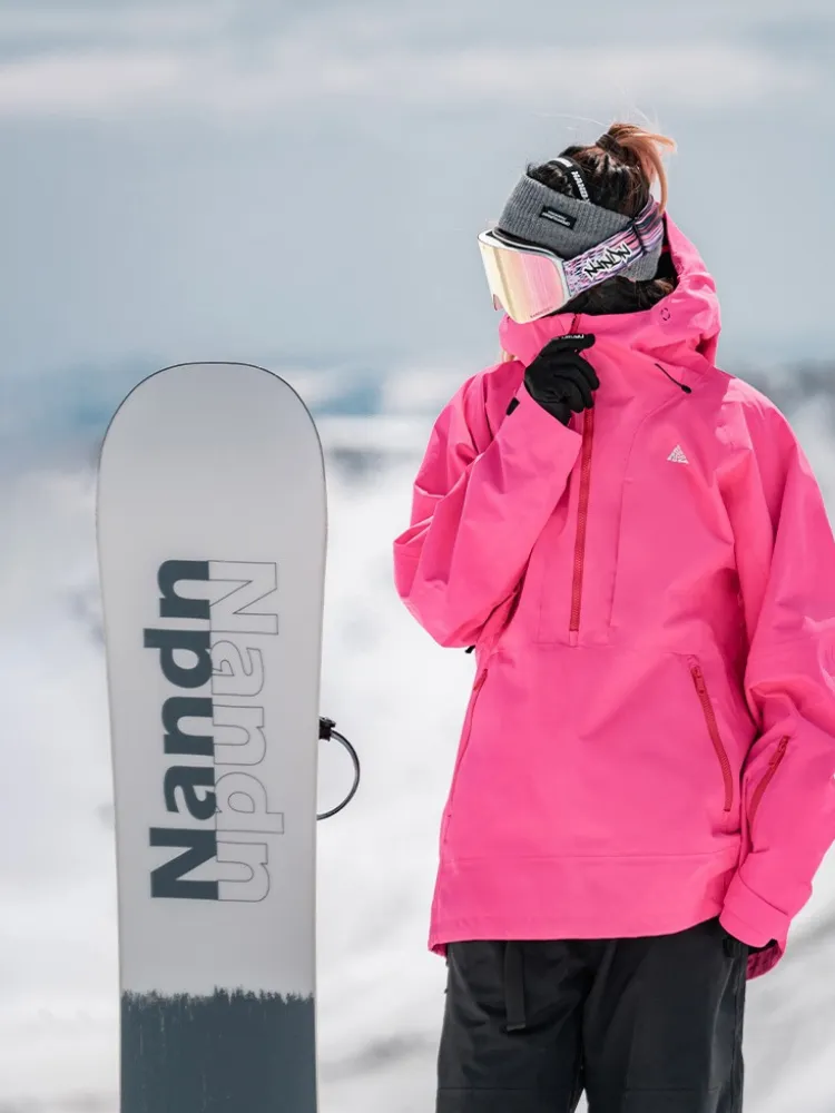 NANDN 3L Shield Lite Half-Zip Shell Jacket - Unisex