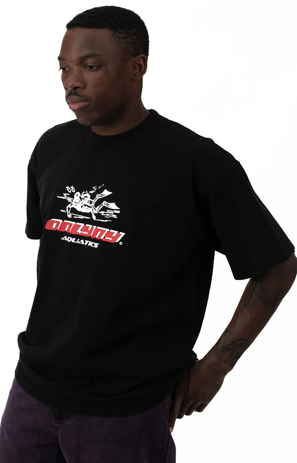 Only NY Aquatics Tee - Black