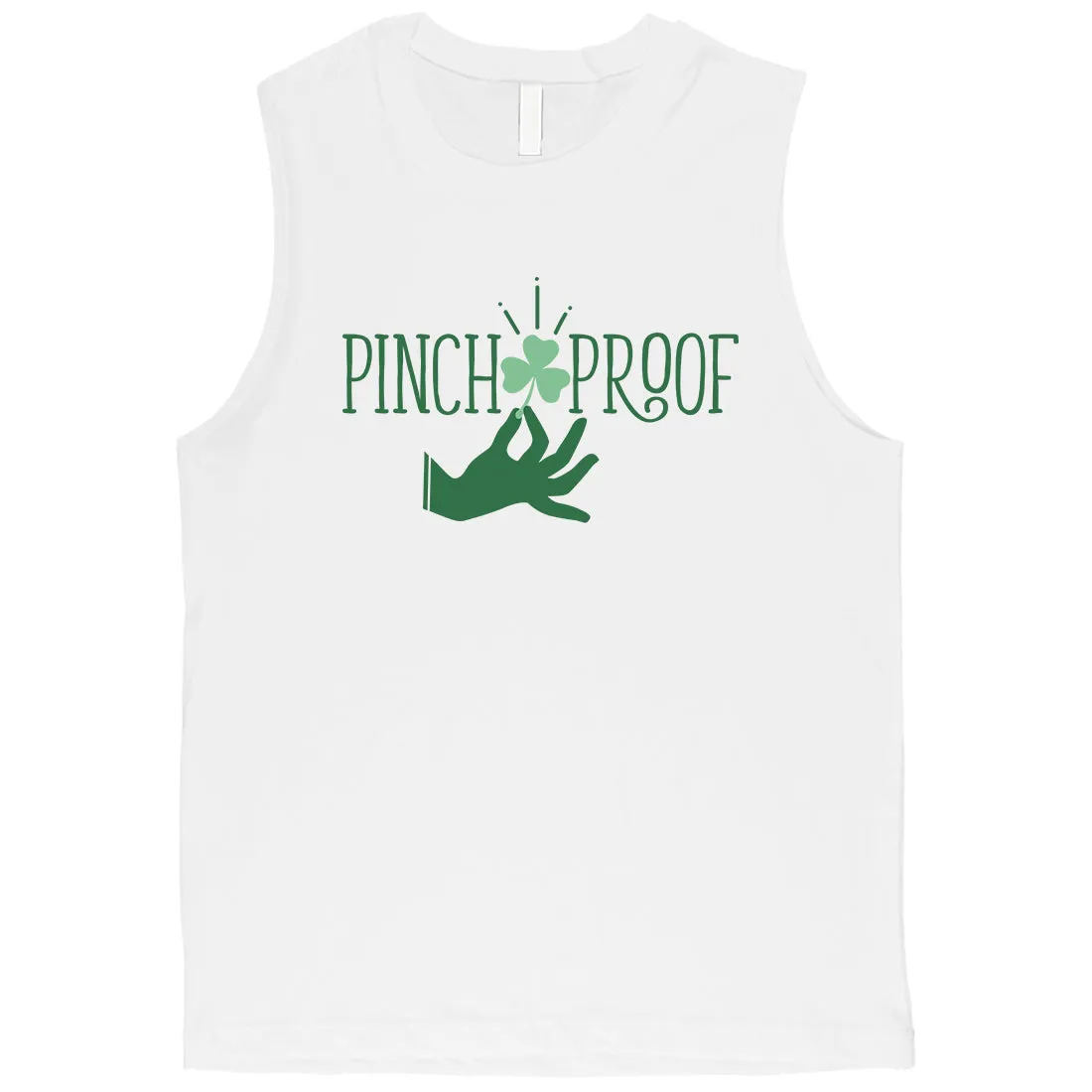 Pinch Me Punch You Mens St Patrick's Day Muscle Tank Top Funny Gift