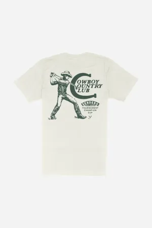 Sendero Cowboy Country Club T-Shirt White