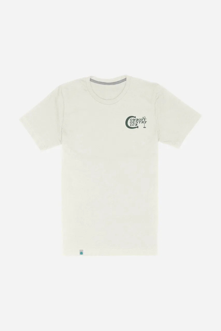 Sendero Cowboy Country Club T-Shirt White