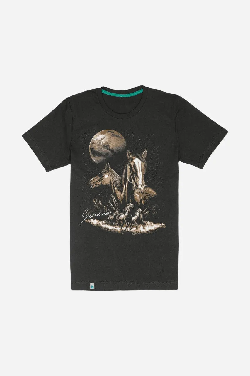 Sendero Midnight Riders T-Shirt Black