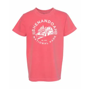 Shenandoah National Park Youth Comfort Colors T shirt