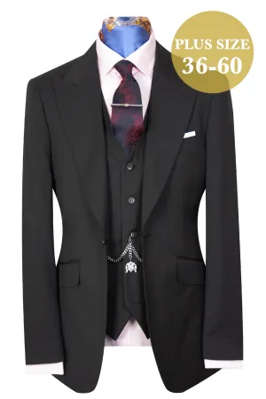 The Alford Classic Black Suit