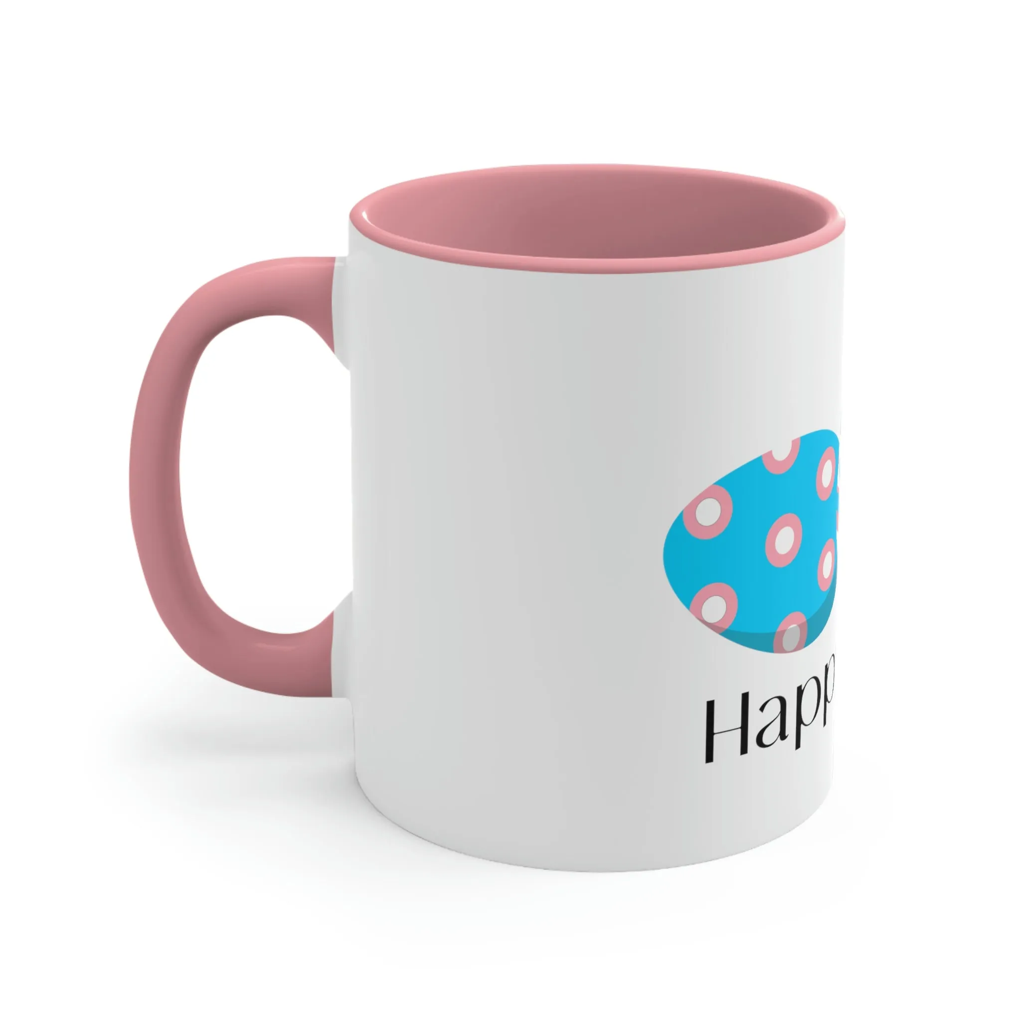 Transgender Flag Accent Coffee Mug Easter Festival - Happy Easter