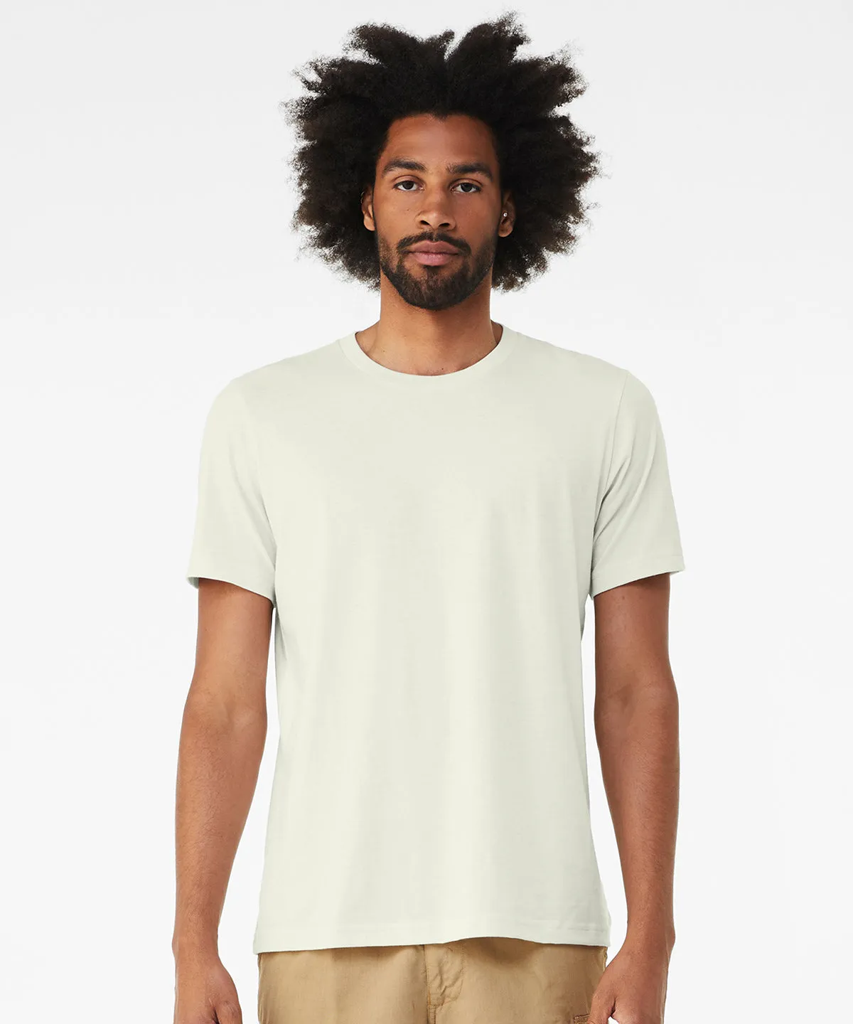 Unisex Jersey crew neck t-shirt | Yellow