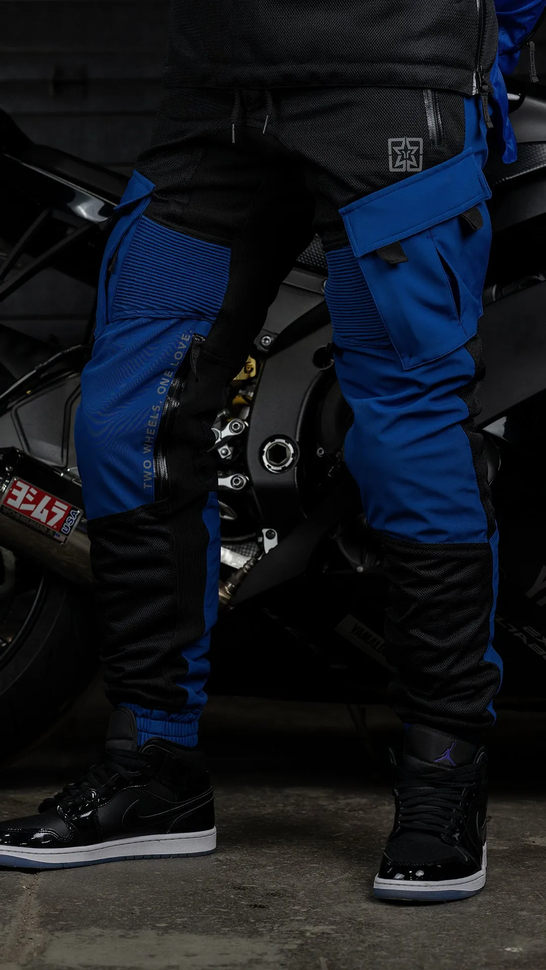 Unit 16™ V2.Flow™ Mesh Armoured Cargo Joggers {Blue}