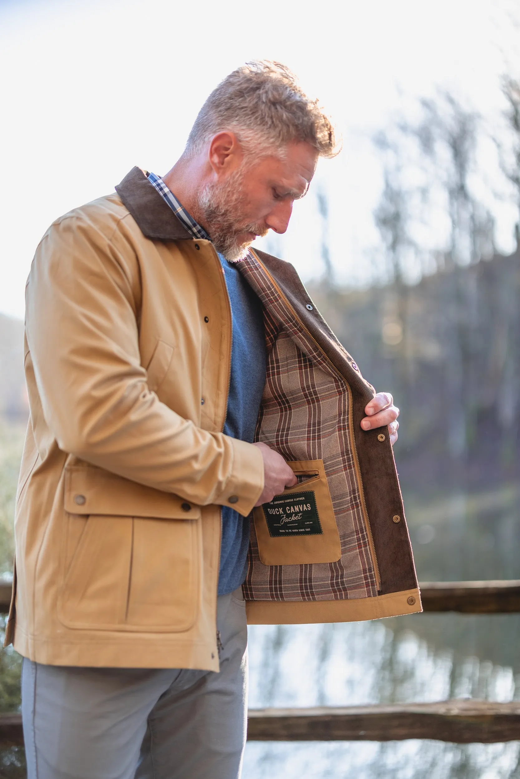 Waxed Duck Canvas Jacket